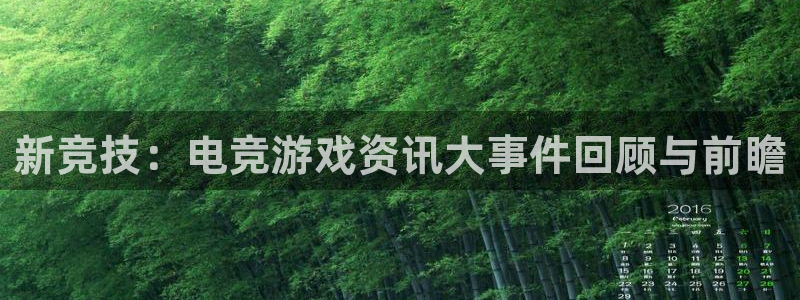 火博电竞网站：新竞技：电竞游戏资讯大事件回顾与前瞻